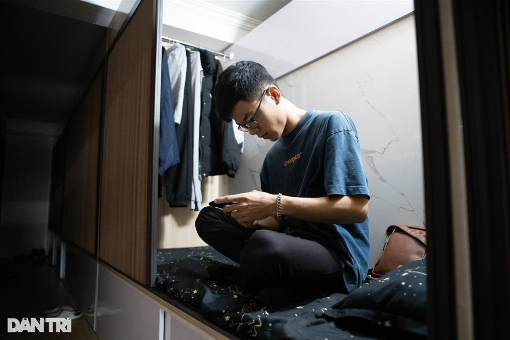 Cận cảnh bên trong hộp ngủ chỉ rộng 1,5-2m2 ở Hà Nội-4