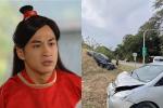 'Lương Sơn Bá xấu nhất màn ảnh' gặp tai nạn nghiêm trọng, hình ảnh ô tô hư hỏng nặng khiến fan hốt hoảng