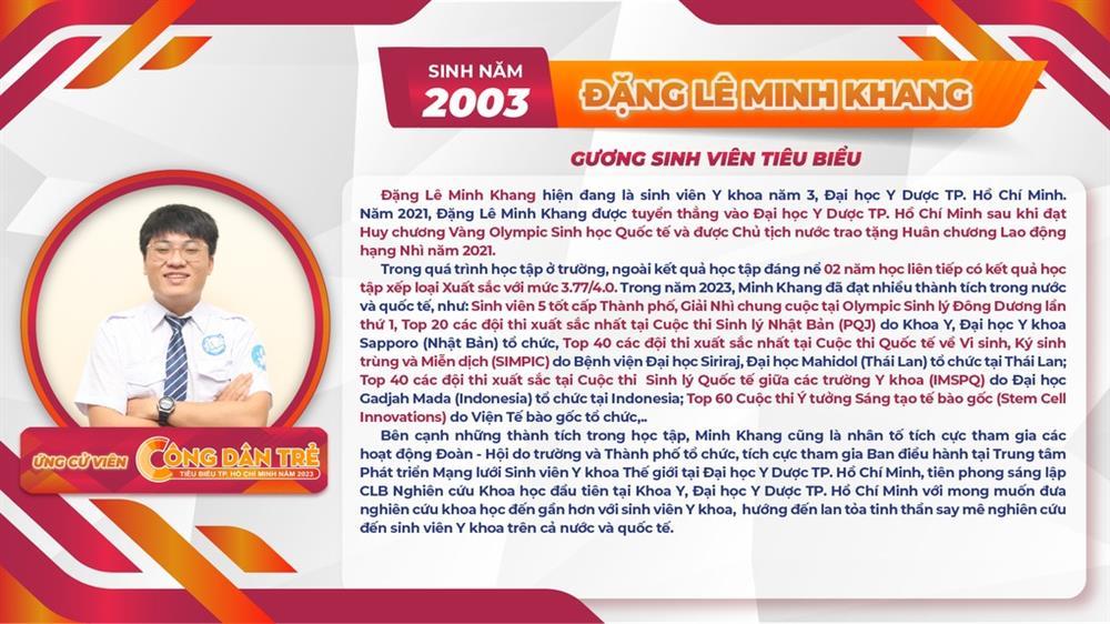 Thành tích khủng của nam sinh Cần Thơ là ứng viên Công dân trẻ TPHCM-1