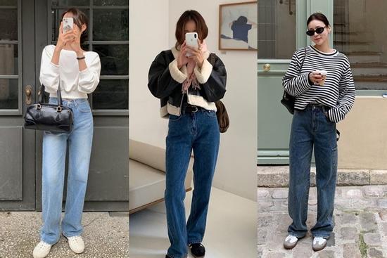 Quần jeans ống rộng đang dẫn đầu xu hướng và 10 cách diện chuẩn sành điệu