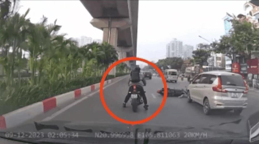 Vụ thanh niên gây tai nạn rồi bỏ chạy: Tưởng nạn nhân không sao?-1