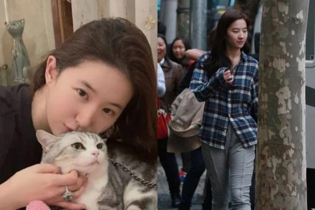 Lưu Diệc Phi vi vu du lịch Thái Lan, nhan sắc ‘thần tiên tỷ tỷ’ qua camera người đi đường hóa ra chỉ thế này?-5