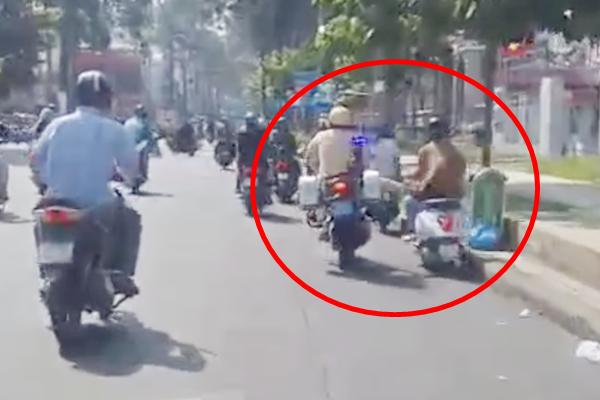 Tạm đình chỉ công tác CSGT dùng chân đạp người đi xe máy ở TPHCM-2