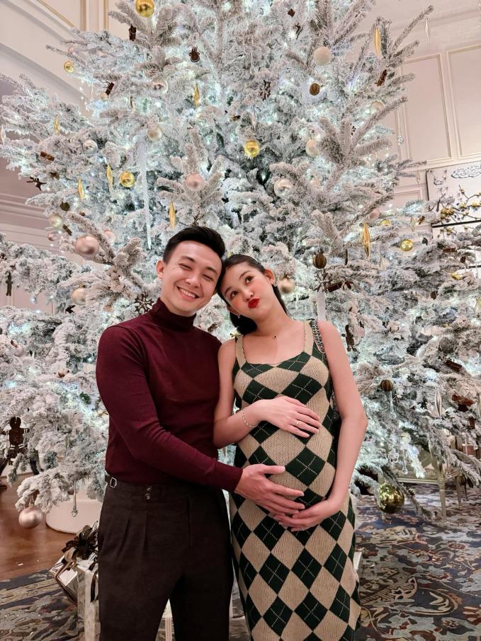 Hoa hậu Ngân Anh vỡ òa cảm xúc khi sinh con trai đầu lòng-3