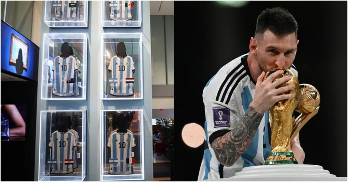 Áo đấu của Messi tại World Cup 2022 được bán với giá gần 200 tỷ đồng, suýt lập kỷ lục thế giới-1