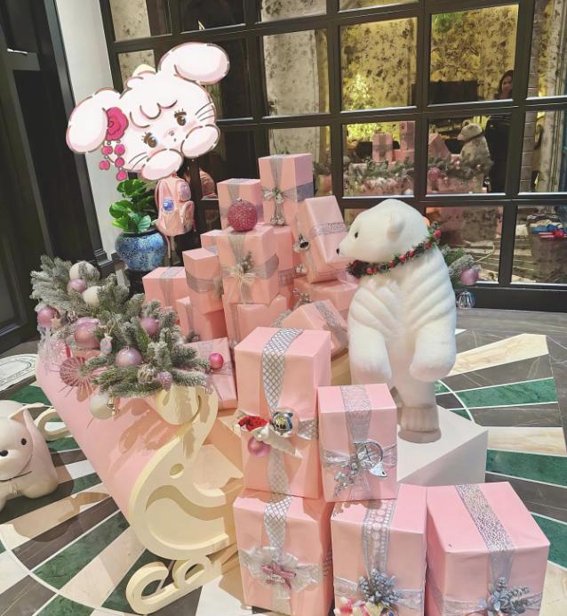 Không khí Noel trong biệt thự 22 tỷ đại gia quận 7 Đoàn Di Băng: Đèn rực sáng cả góc phố, hệ thống phun tuyết giả hoành tráng-5