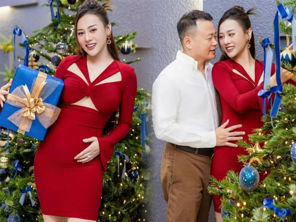 Mẹ bầu Phương Oanh trổ tài nấu ăn chiêu đãi gia đình 2 bên trong cơ ngơi mới, Shark Bình tấm tắc khen vợ-5