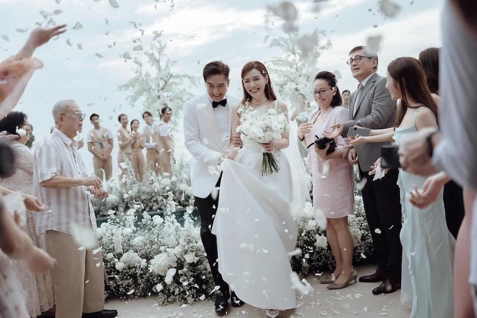 Lễ cưới của nam diễn viên bị Á hậu Hong Kong phản bội-4