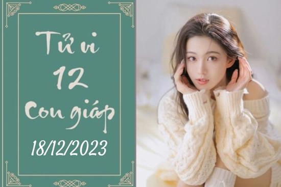 Tử vi vui 12 con giáp hôm nay ngày 18/12/2023: Mùi mệt mỏi, Thìn chỉn chu