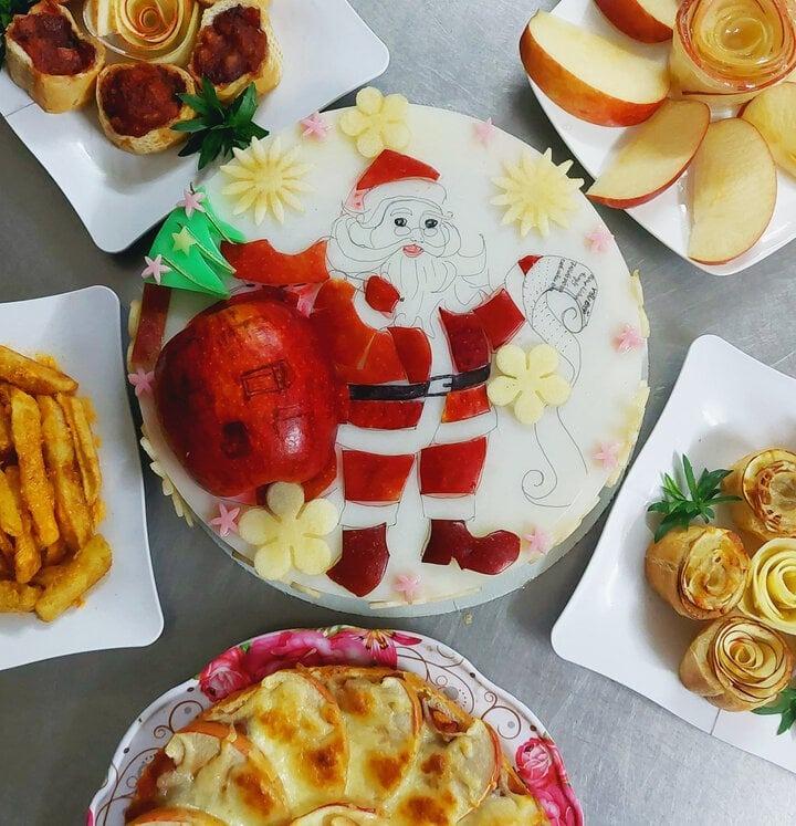 Dân mạng đua nhau làm cây thông Noel từ trái cây, muôn kiểu đẹp lạ-14