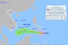 Áp thấp nhiệt đới đang trên đất liền Philippines, giật cấp 9