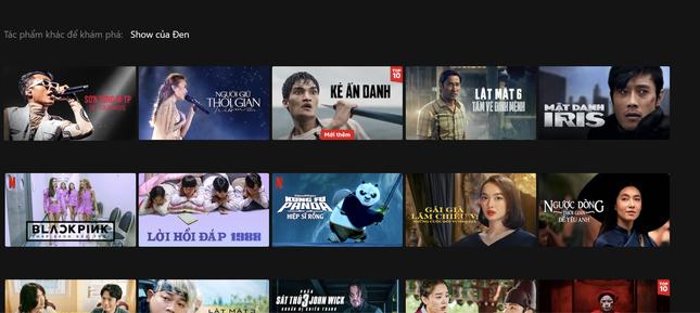 Vì sao Netflix gỡ Show của Đen và một số chương trình truyền hình?-1