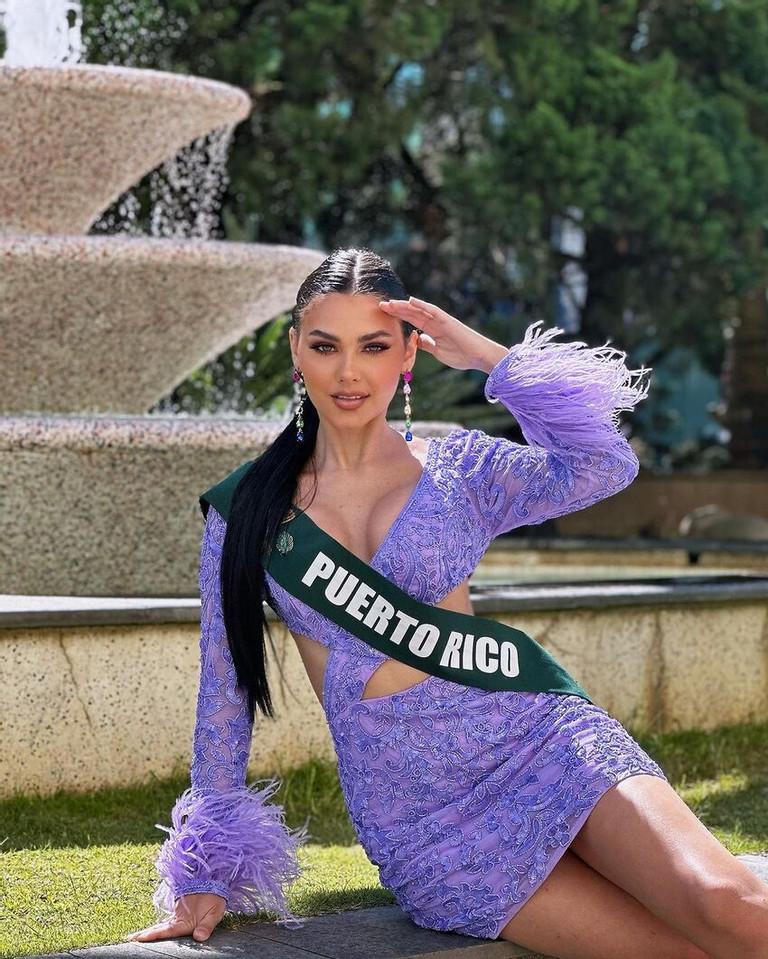 Mắt xanh biếc, vóc dáng quyến rũ mê đắm của Miss Earth Puerto Rico-2