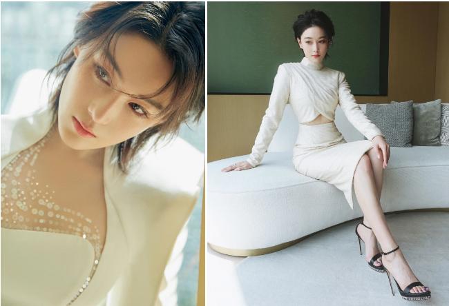 Lý Mạc Sầu đẹp nhất màn ảnh hiếm hoi diện váy khoe cơ thể sau 6 năm làm vợ quân nhân-5