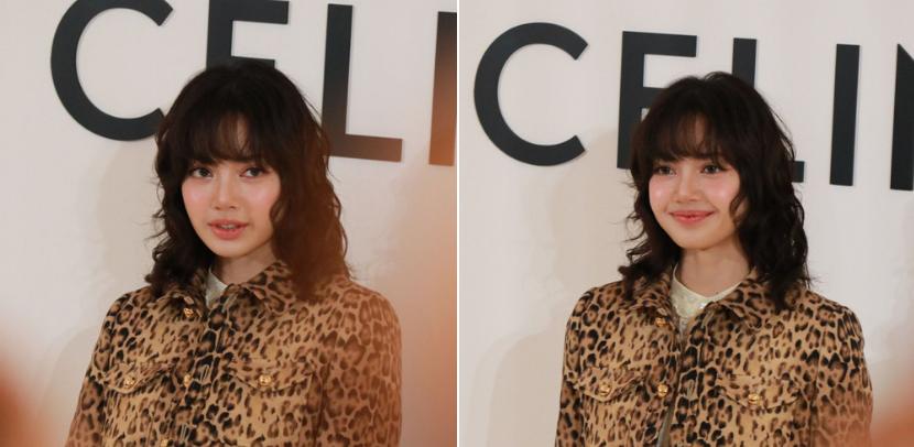 Lisa mái tóc xoăn lạ lẫm, gây sốt khi chụp cùng diễn viên Park Bo Gum-1