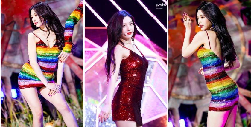 Váy ngắn cũn cỡn gây tranh cãi của Red Velvet-4