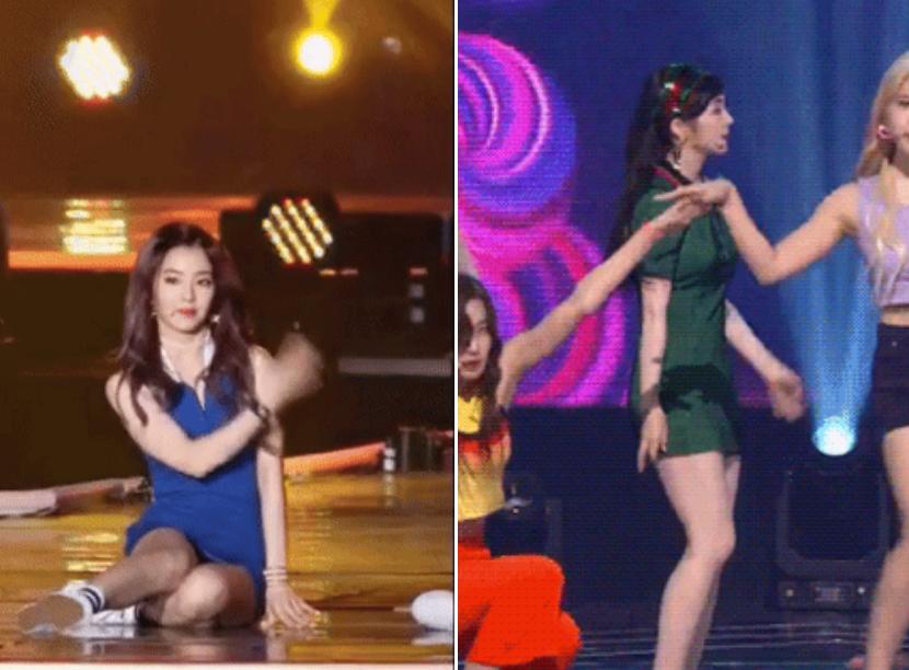Váy ngắn cũn cỡn gây tranh cãi của Red Velvet-9