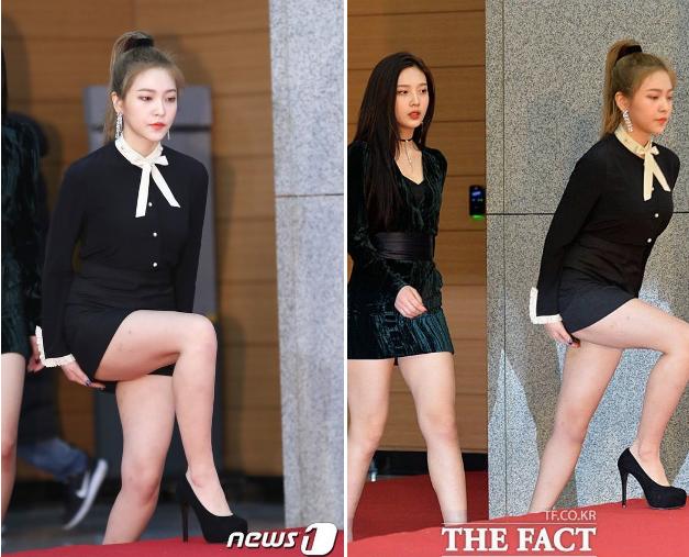Váy ngắn cũn cỡn gây tranh cãi của Red Velvet-10