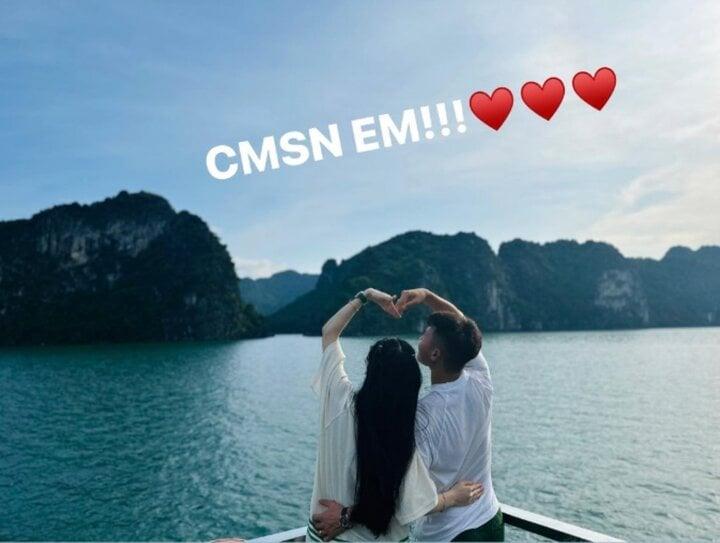 Loạt khoảnh khắc tình bể bình của Quang Hải và vợ sắp cưới-7