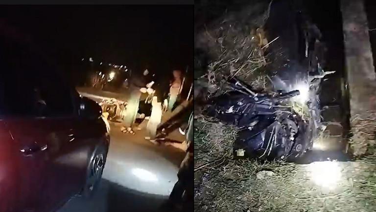 Hai xe máy tông nhau trên đường làng, 2 người tử vong-1