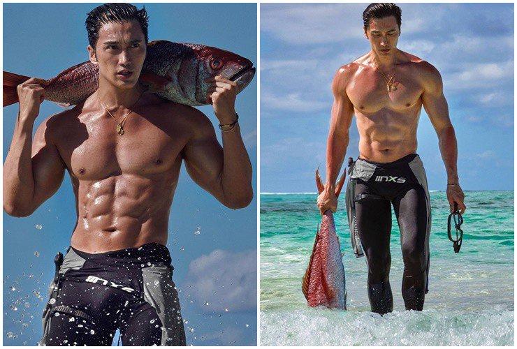 Nam thần không tuổi U60 cởi trần ngồi viết sách, lộ body ngoài đời thực gây bão MXH-3