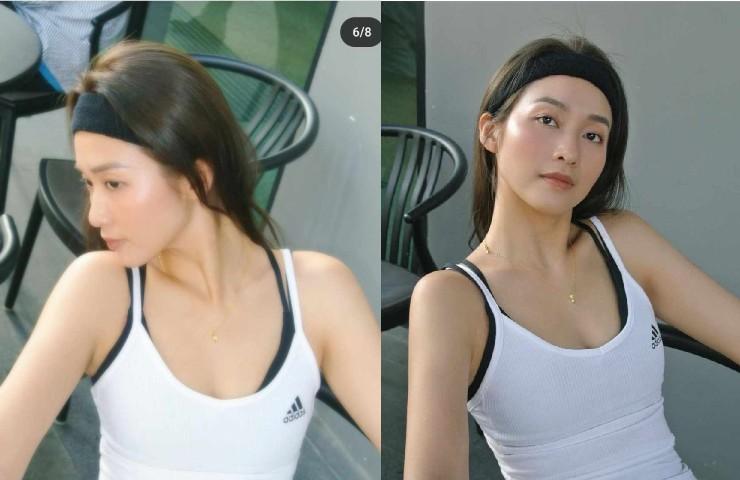 Người đẹp Việt gây tranh cãi khi cố tình khoe dây áo trong nhạy cảm-2