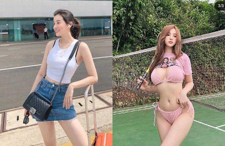 Người đẹp Việt gây tranh cãi khi cố tình khoe dây áo trong nhạy cảm-6