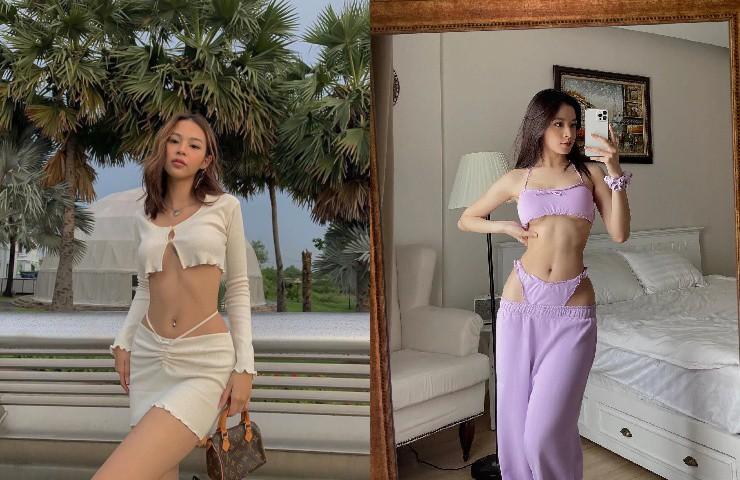 Người đẹp Việt gây tranh cãi khi cố tình khoe dây áo trong nhạy cảm-9