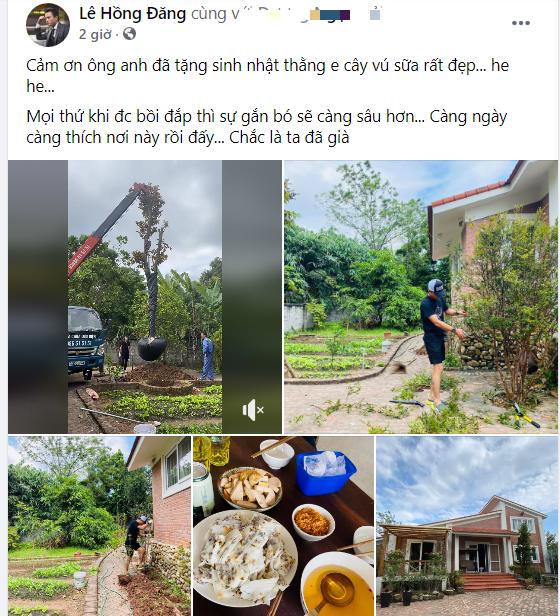 Nghỉ việc ở Nhà hát đi bán xe, Hồng Đăng vẫn hạnh phúc tự tay decor góc sống ảo trong nhà đón Noel-11