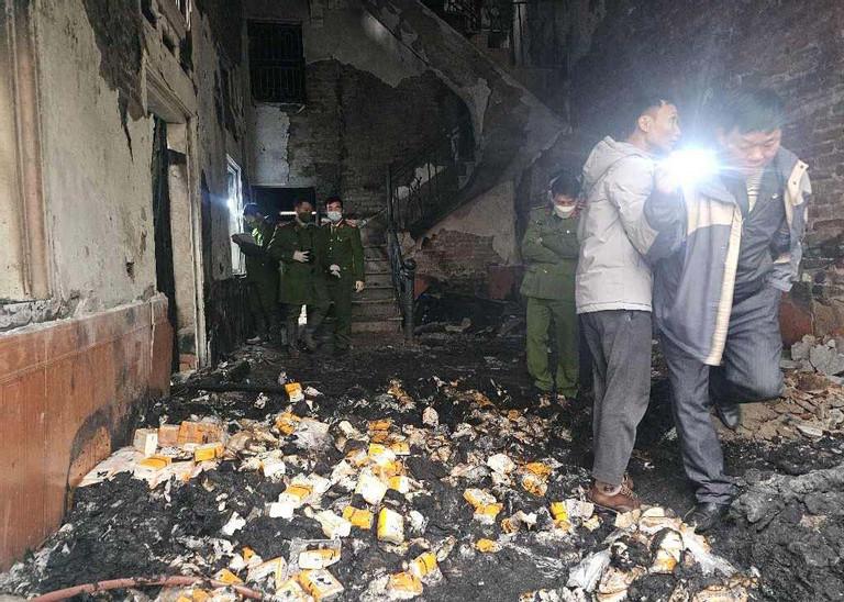 Vụ cháy nhà khiến 3 mẹ con tử vong ở Vĩnh Phúc: Lửa bùng phát từ tầng 1-1