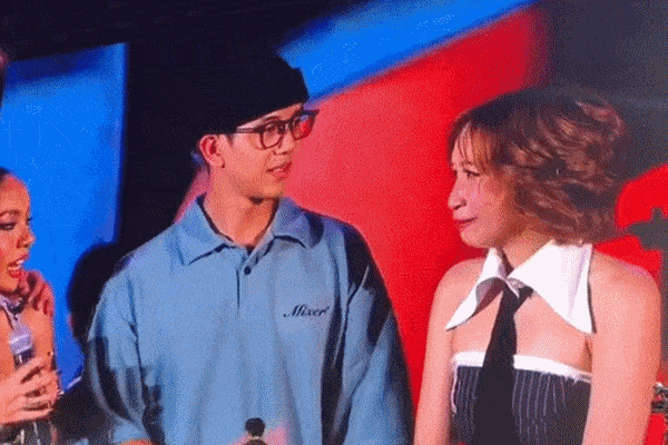 Mỹ Anh khóa môi bạn trai trên sân khấu, lần đầu xác nhận chuyện tình cảm-2