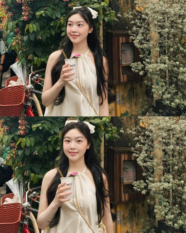Ái nữ nhà Quyền Linh khoe vẻ đẹp chuẩn hoa hậu khi đi du lịch Hội An-6