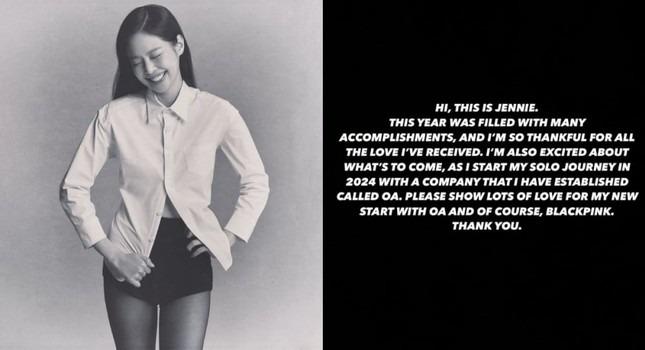 Jennie thông báo tách BlackPink, hoạt động solo-1