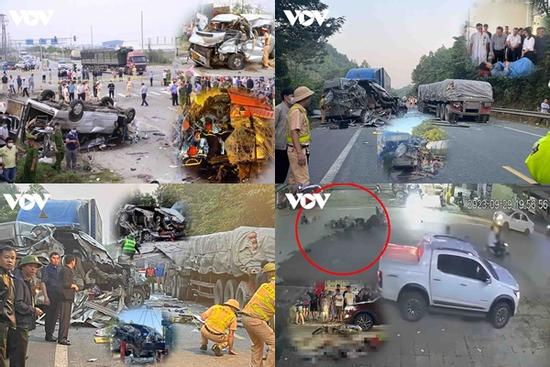 Điểm lại những vụ tai nạn giao thông nghiêm trọng trong năm 2023