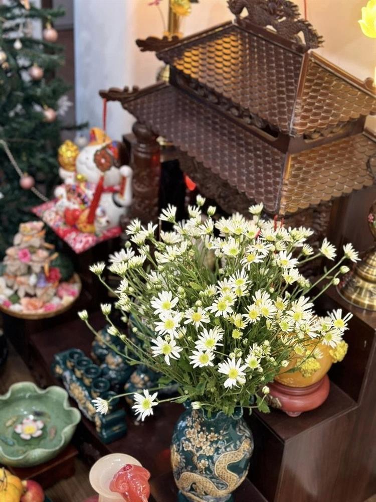 Ngắm nhìn không gian sân nhà đẹp như mơ, ngập tràn sắc xuân của vợ chồng Mạc Hồng Quân-11