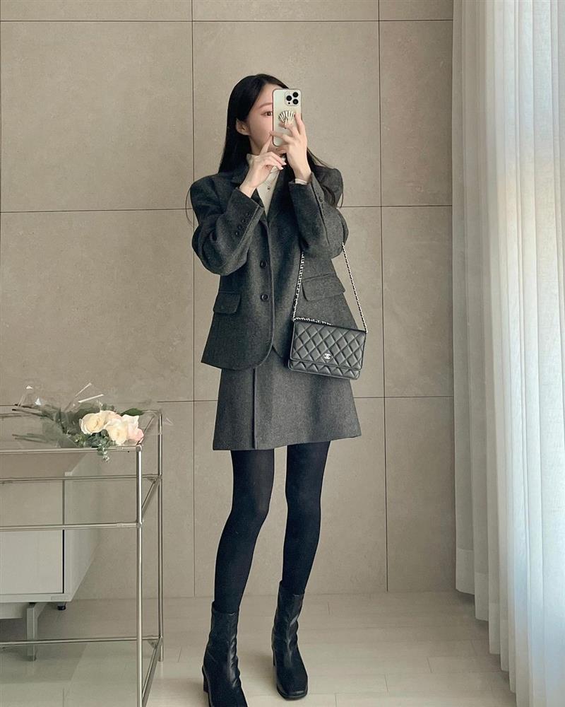 Nàng blogger cao chưa đến 1m6 khéo lên đồ layer tôn dáng trong mùa lạnh-3
