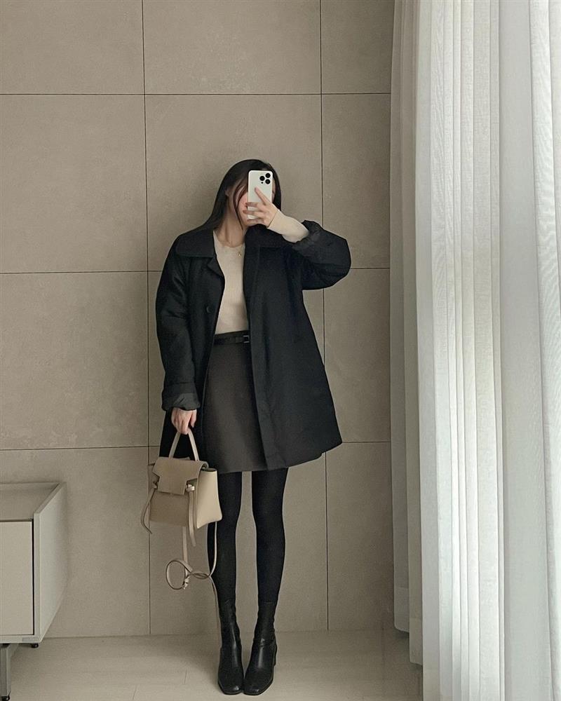 Nàng blogger cao chưa đến 1m6 khéo lên đồ layer tôn dáng trong mùa lạnh-6