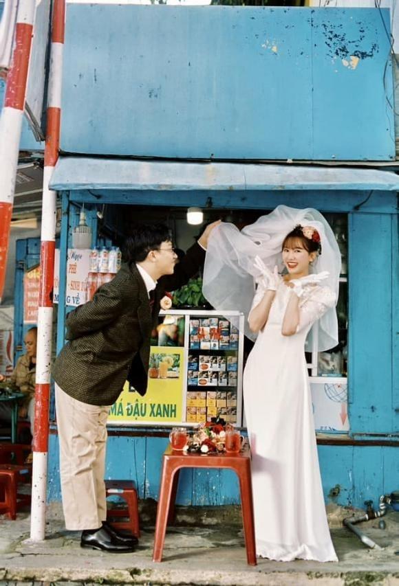 Hari Won - Trấn Thành tung bộ ảnh cưới thập niên 90 cực chất, nhắn nhủ ngọt ngào tới nửa kia-5
