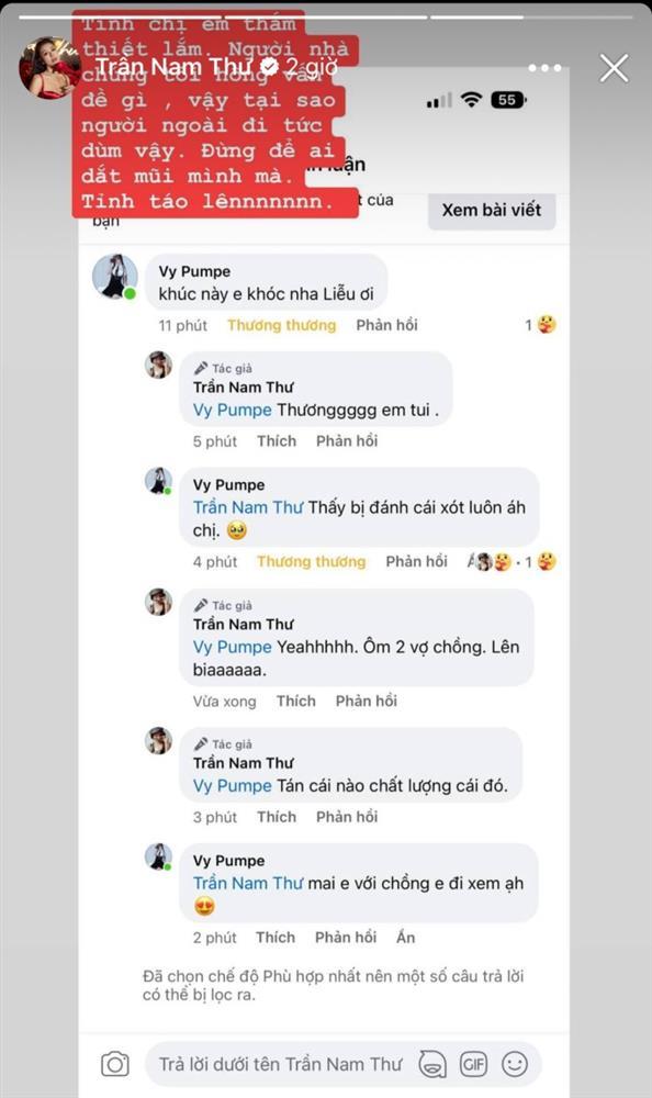 Nam Thư một lần nói rõ khi bị chỉ trích thái độ, cố tình chèn ép bà xã Mạc Văn Khoa trên thảm đỏ-4