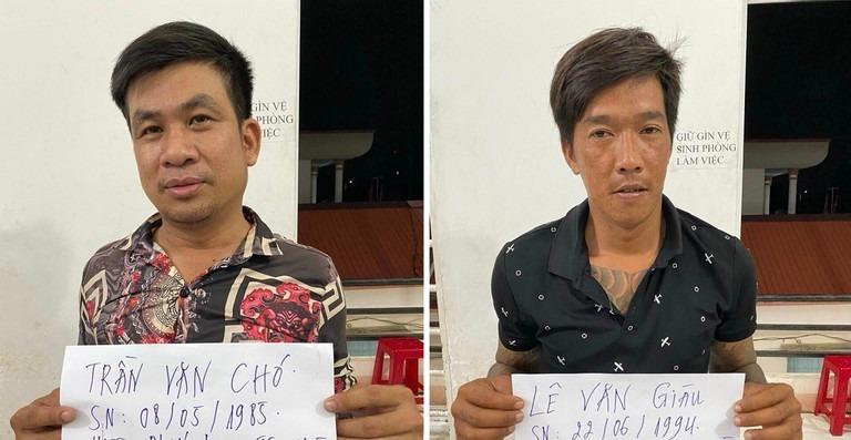 Bắt giam 2 kẻ đập phá quán cà phê, đòi thu tiền bảo kê-1