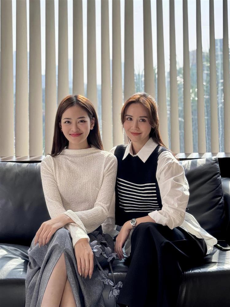 2 cô bạn gái Mạnh Trường đọ sắc, đọ phong cách trong hậu trường Chúng Ta Của 8 Năm Sau-1