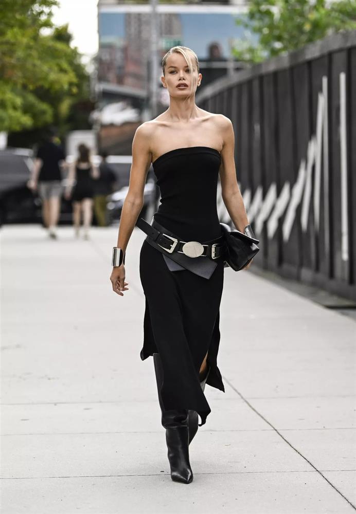 Mặc đồ đen từ đầu đến chân thế nào để trông sành điệu?-3