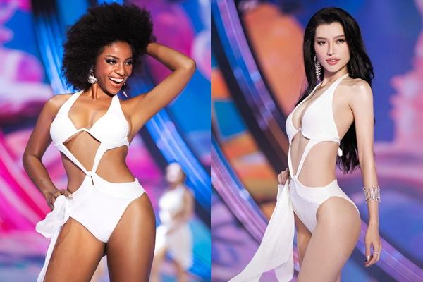 Phần thi bikini đáng thất vọng của đêm bán kết Hoa hậu Hoàn vũ Việt Nam 2023-3