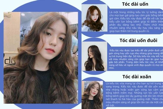 Kiểu tóc dài đẹp cho nữ thịnh hành nhất dịp Tết Nguyên đán