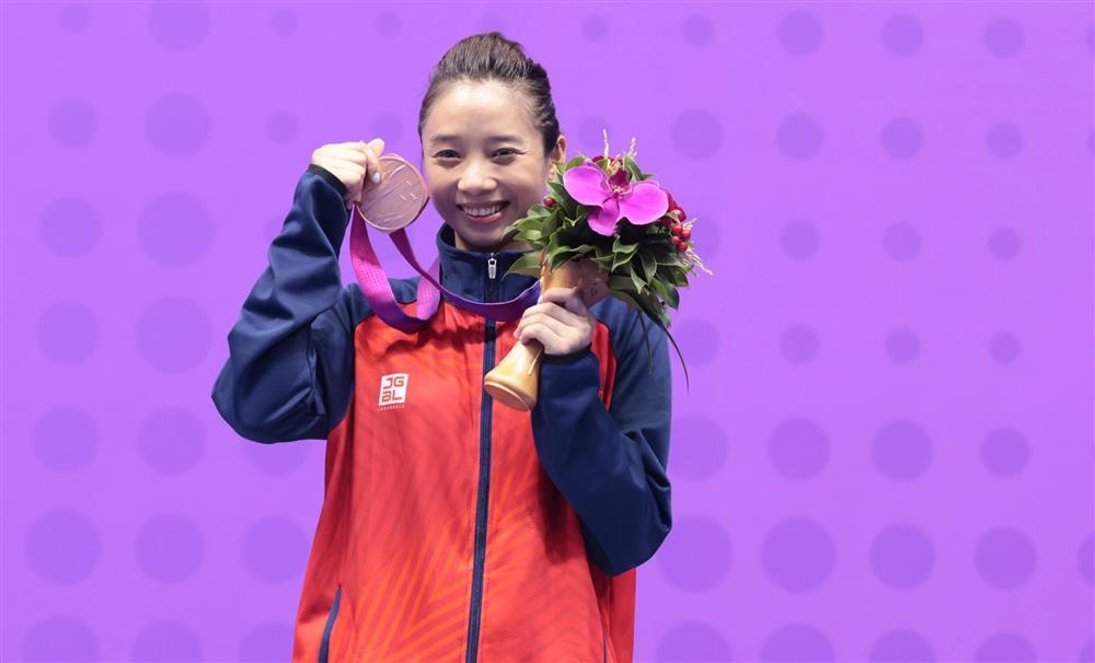 Người đẹp Wushu Dương Thúy Vi tiết lộ kỷ niệm 3 lần giành huy chương Asiad-5
