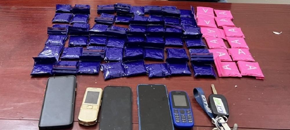 Công an phục kích bắt 2 đối tượng cùng 12.000 viên ma túy ở Nghệ An-2