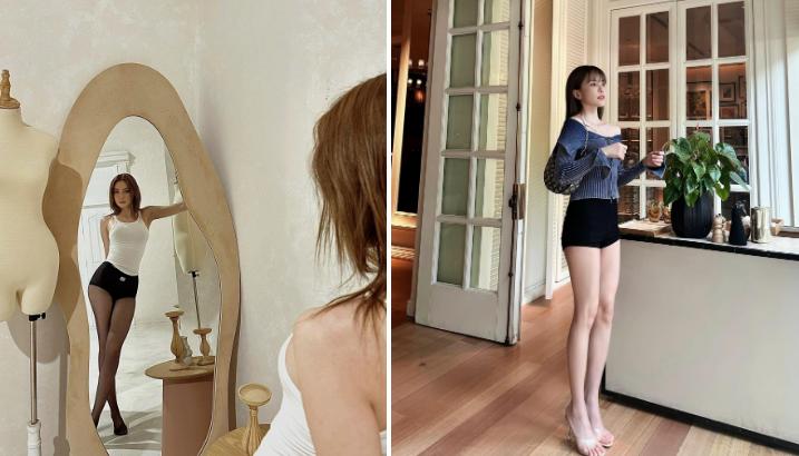 Thiều Bảo Trâm - Thiều Bảo Trang cứ mặc váy ngắn là gây sốt vì đôi chân-5