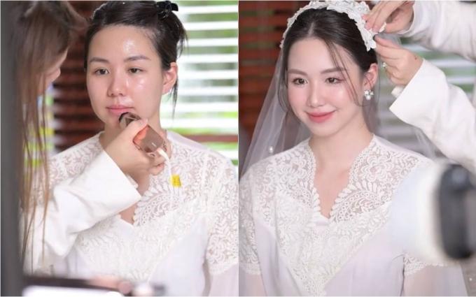 Cô dâu đang hot nhất MXH lộ mặt mộc khiến netizen phải lên tiếng ngay-4