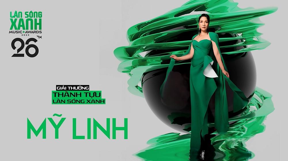 Làn Sóng Xanh 2023: Mỹ Linh nhận giải Thành tựu, Phương Mỹ Chi dẫn đầu đề cử-1