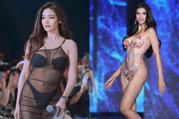 Hoa hậu, á hậu mặc nóng bỏng đón năm mới-11